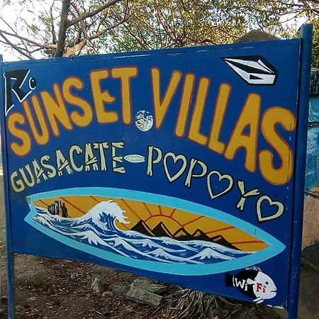 Hostel Sunset Villas Popoyo Bagian luar foto